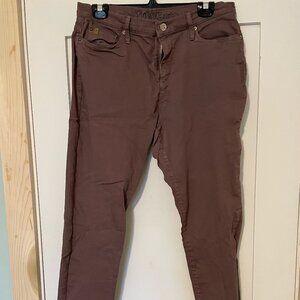 Women's Brown Ankle Jeans